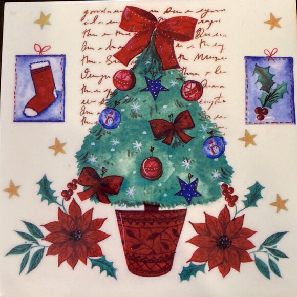 Pair of Holiday Prints with Wooden Frames - Picture 5 of 9